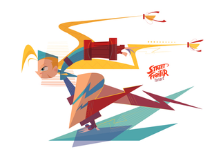 Illustration for article titled Stylized Street Fighter Illustrations